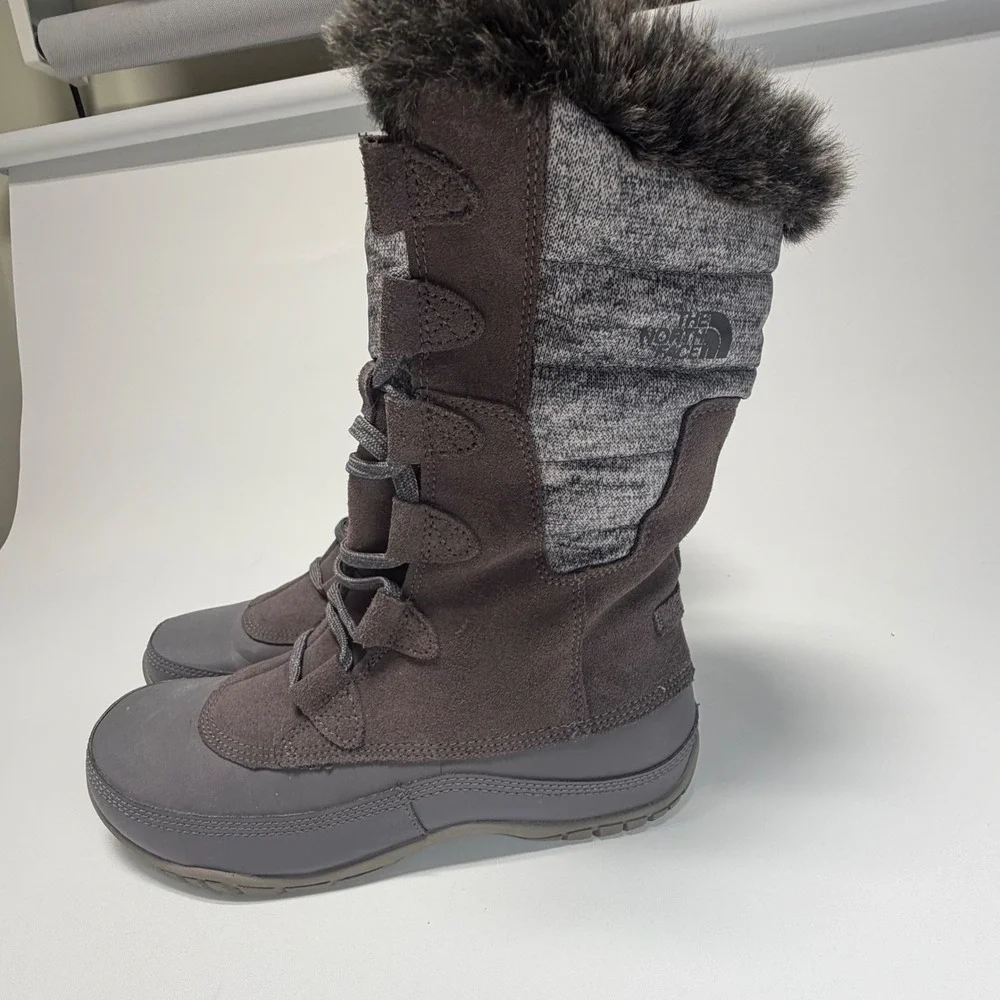 The‎ North Face Women's 7.5 Winter Boots Faux Fur 200g Insulated Waterproof